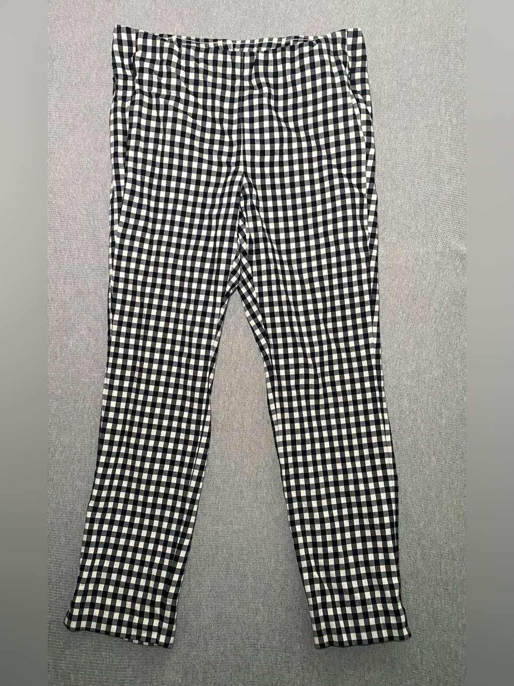 J.jill Women’s Essential Cotton Stretch Plaid Pants Size 10